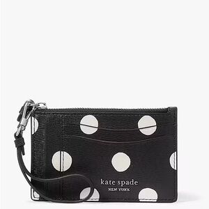 Kate Spade Morgan Sunshine Dot Card Case Wristlet
